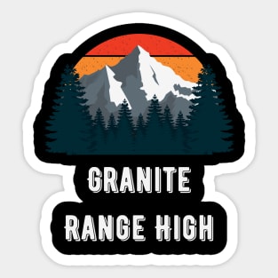 Granite Range High Point Sticker